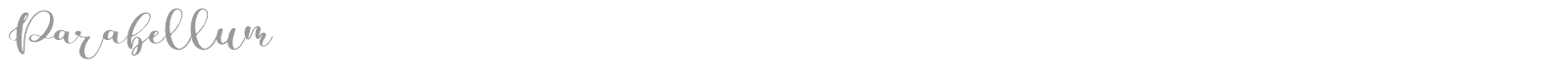 Parabellum font preview