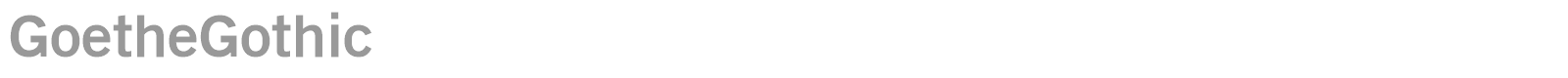 Goethe Gothic font preview