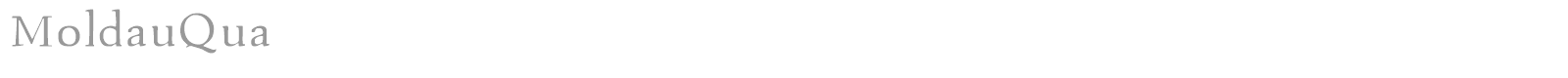 Moldau Qua font preview
