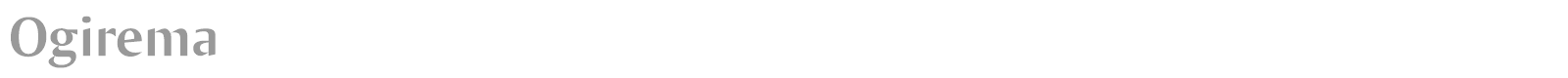 Ogirema font preview