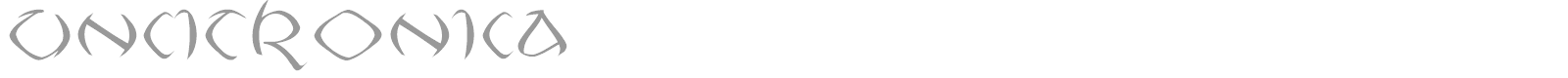 Uncitronica font preview