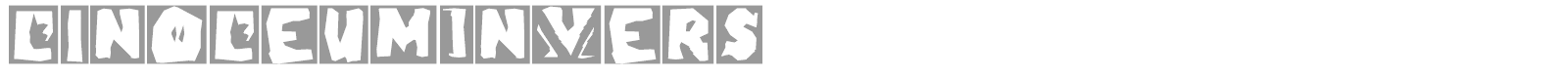 Lino Leum Invers font preview