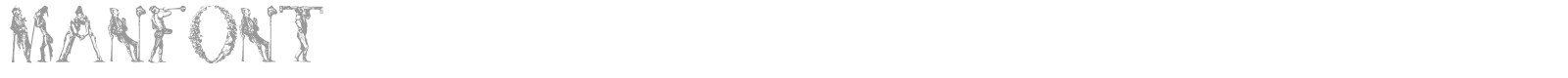 Man font preview