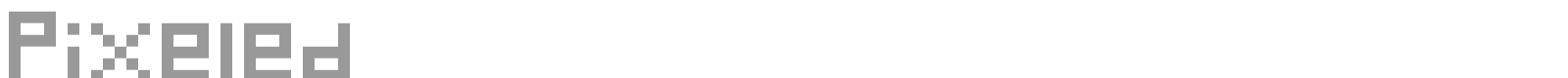 Pixeled font preview