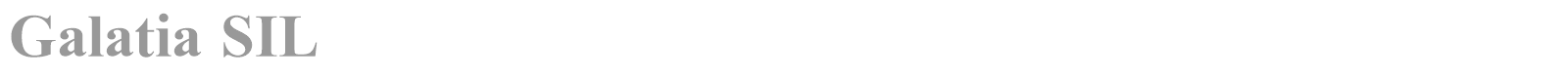 Galatia SIL font preview