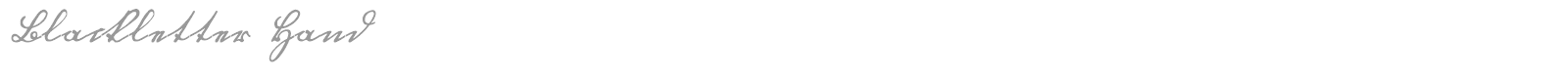 Blackletter Hand font preview