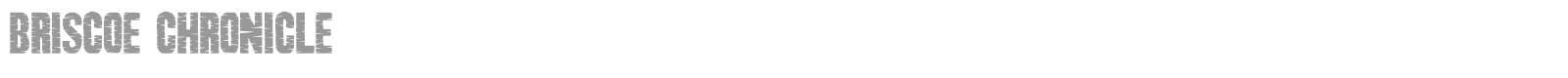 Briscoe Dispatch font preview