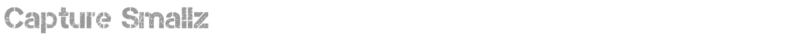Capture Smallz font preview