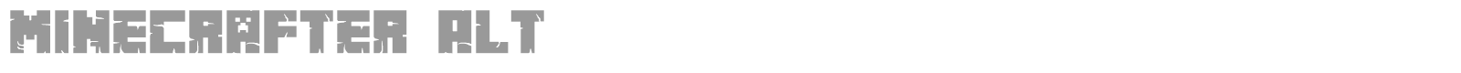 MineCrafter font preview
