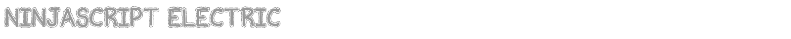 Ninjascript font preview