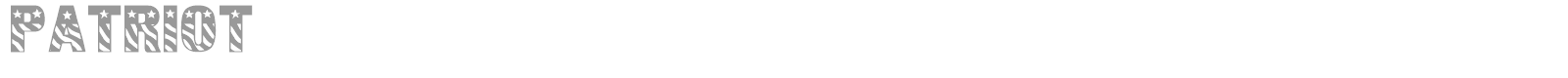 Patriot font preview