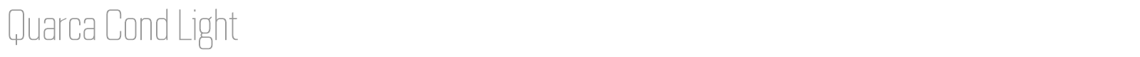 Quarca font preview