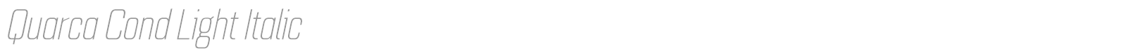 Quarca font preview