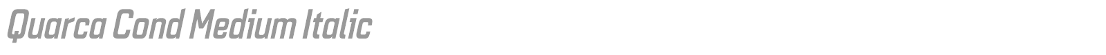 Quarca font preview