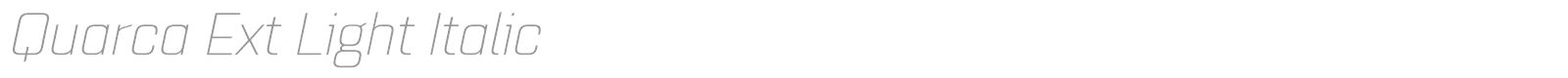 Quarca font preview