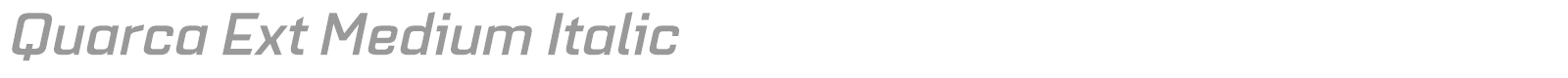 Quarca font preview
