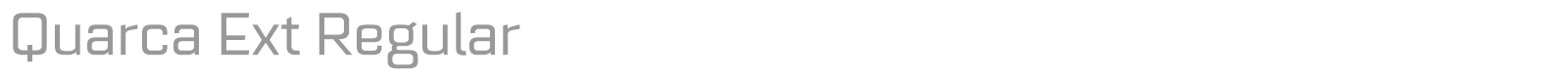 Quarca font preview