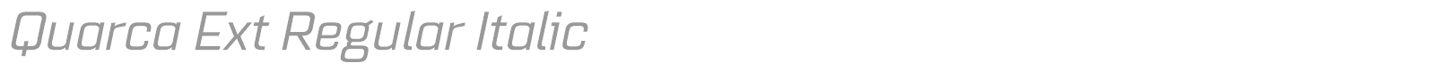 Quarca font preview