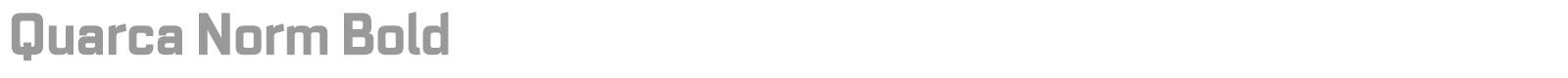 Quarca font preview