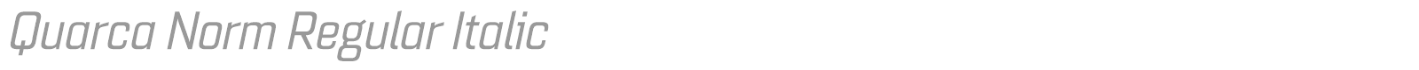 Quarca font preview