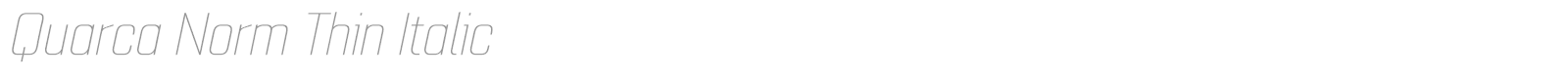 Quarca font preview