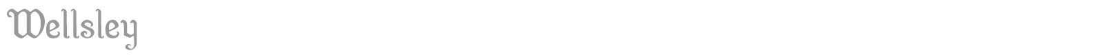 Wellsley font preview