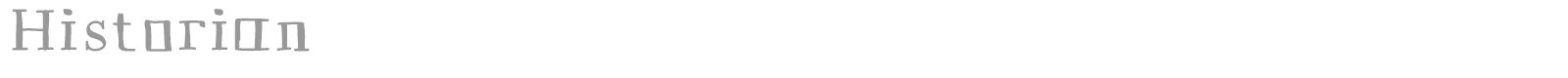 Historian font preview