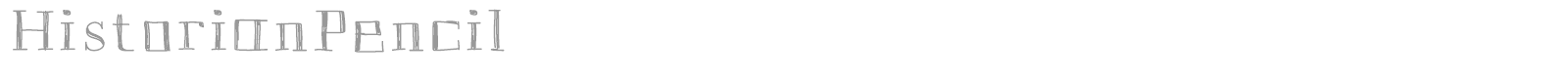 Historian font preview