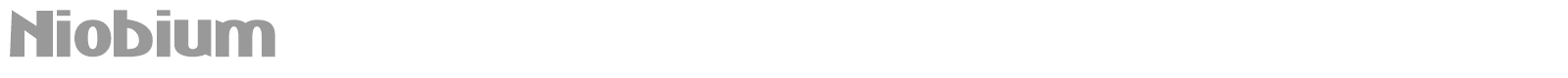 Niobium font preview