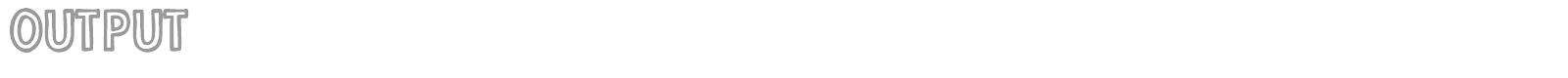 Output font preview
