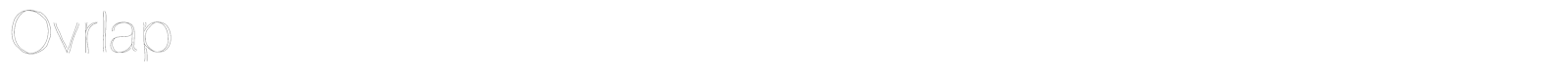Ovrlap font preview