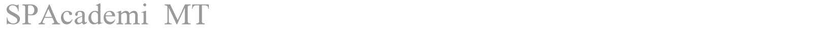 SPAcademi MT font preview