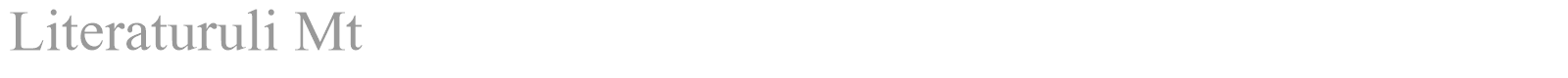Literaturuli Mt font preview