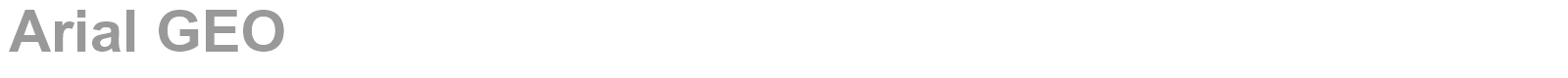 Arial GEO font preview