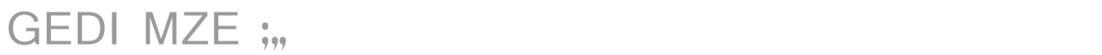 GEDI MZE 93 font preview