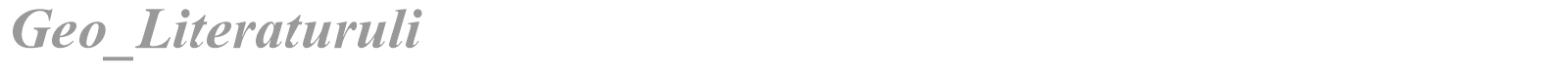GEO_LITERATURULI font preview