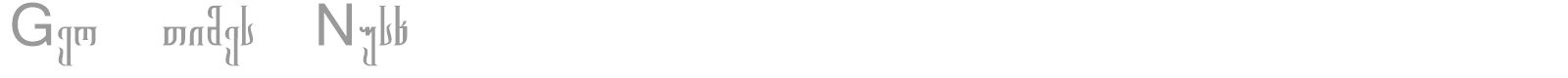 Geo Times Nusx font preview