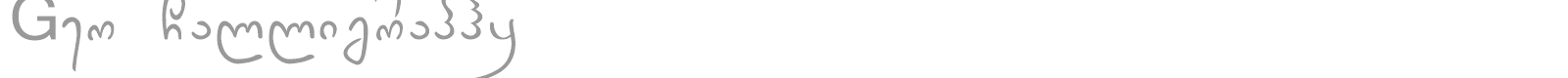 Geo Calligraphy font preview