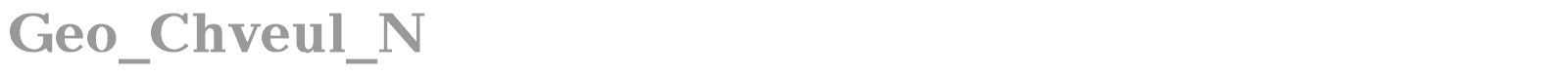 Geo_Chveul_N font preview