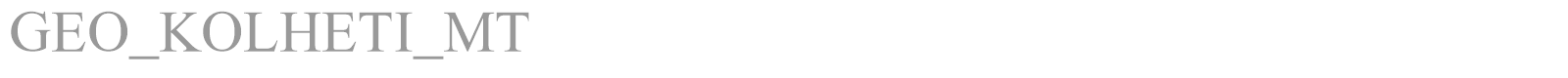GEO_KOLHETI_MT font preview