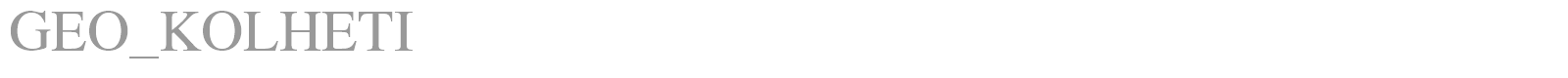 GEO_KOLHETI font preview