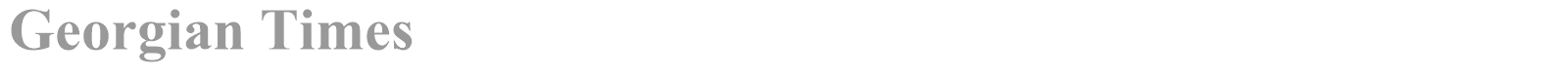 Georgian Times font preview