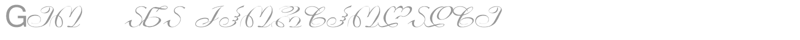 Geo Nana Zhorzholadze font preview