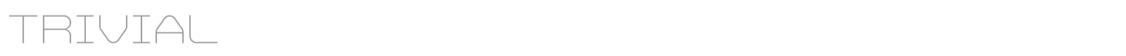 Trivial font preview