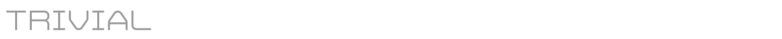 Trivial font preview