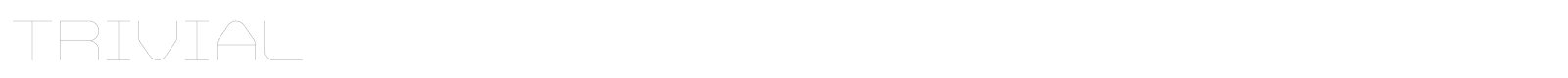 Trivial font preview
