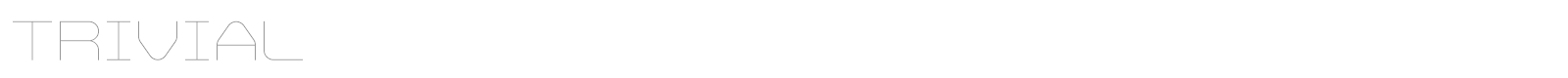 Trivial font preview