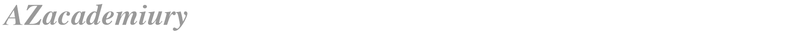 AZacademiury font preview
