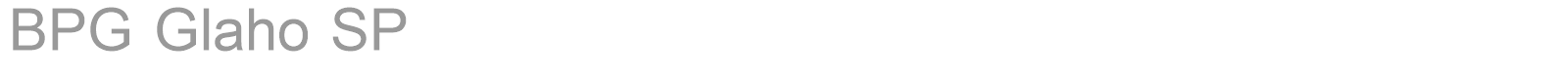 BPG Glaho SP font preview