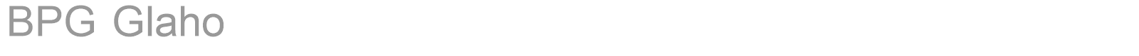 BPG Glaho font preview